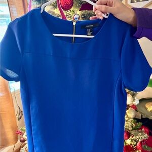 Forever 21 Vibrant Blue Top